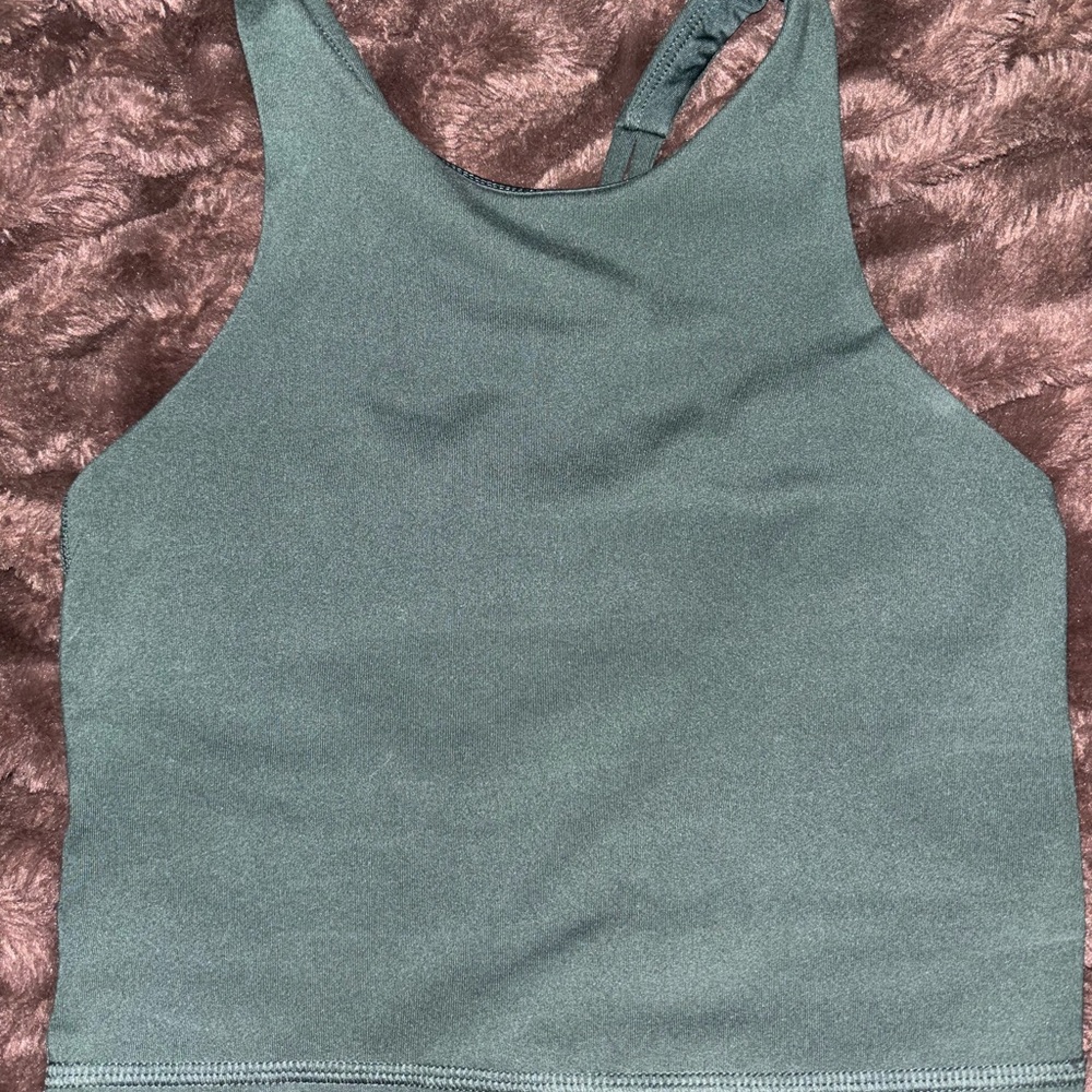 Green Athleta Tank Top